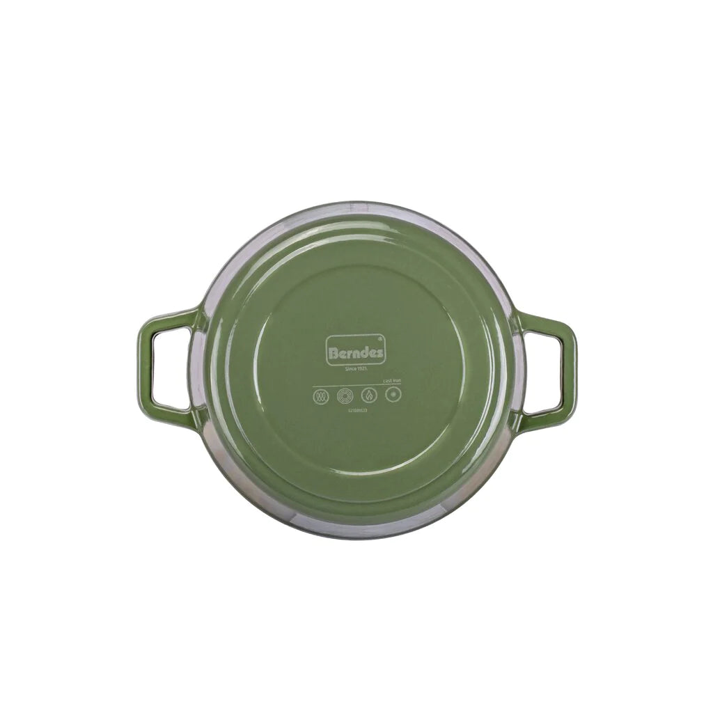 Casseruola in ghisa 26 cm verde BERNDES