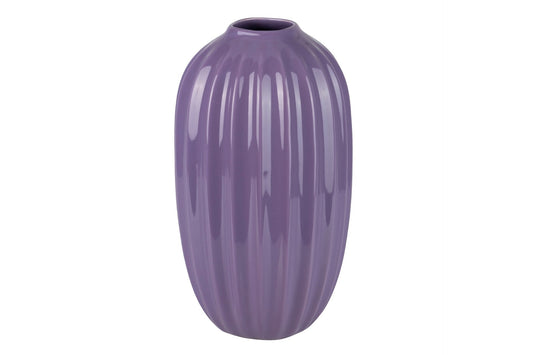 Vaso in ceramica colorata 17x17x30 GARPE CERAMIC viola