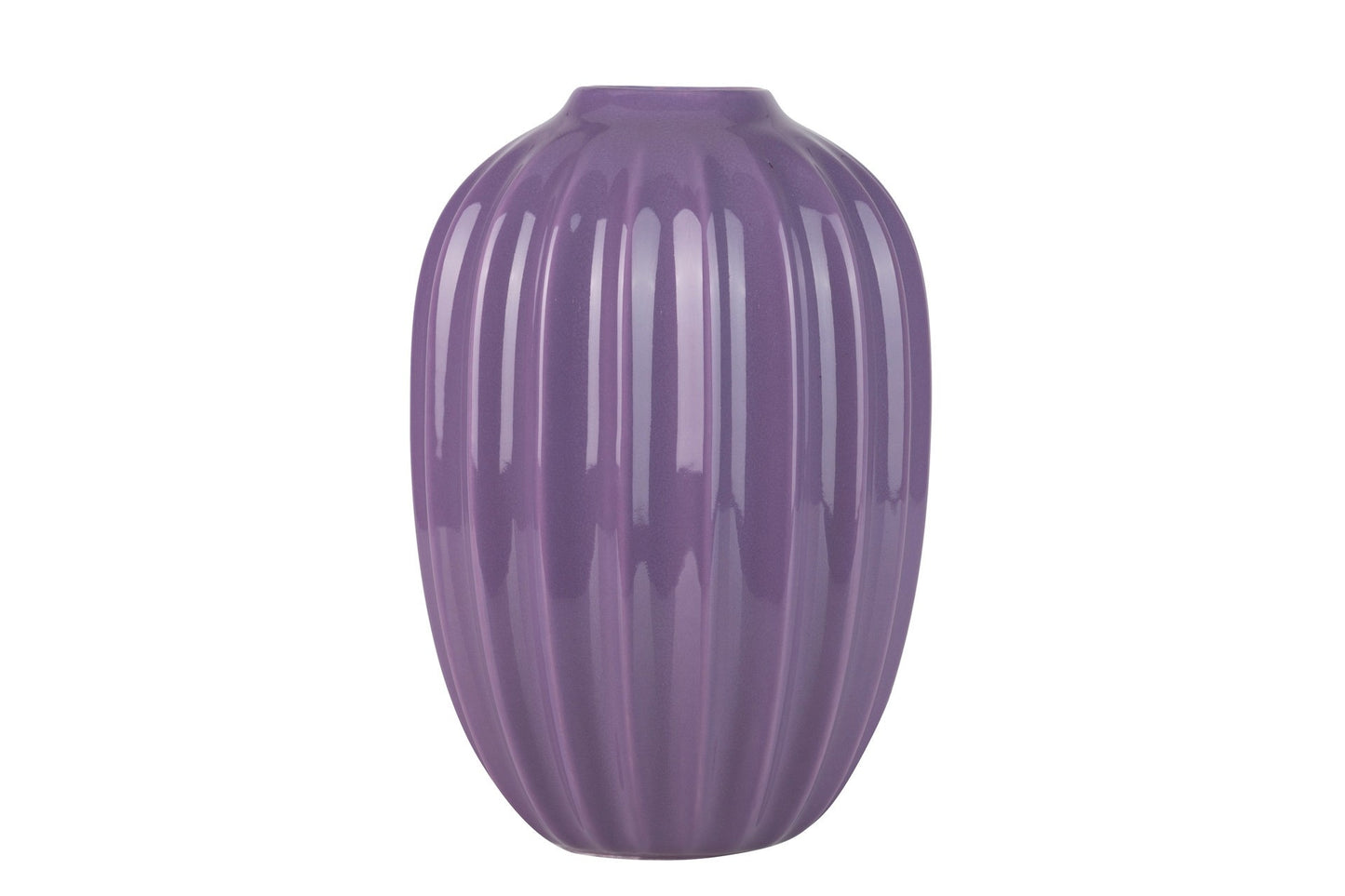 Vaso in ceramica colorata 17x17x24 GARPE CERAMIC viola