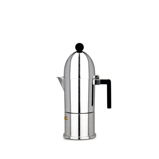 Caffettiera 6 tazze ALESSI CUPOLA NERA A9095/6 B