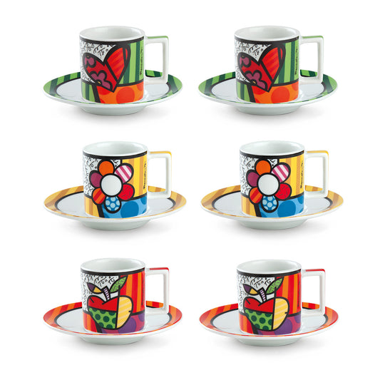 Set 6 tazze da caffè EGAN BRITTO